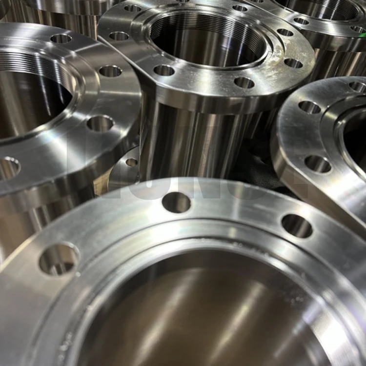 CNC Precision Titanium gjenget flens