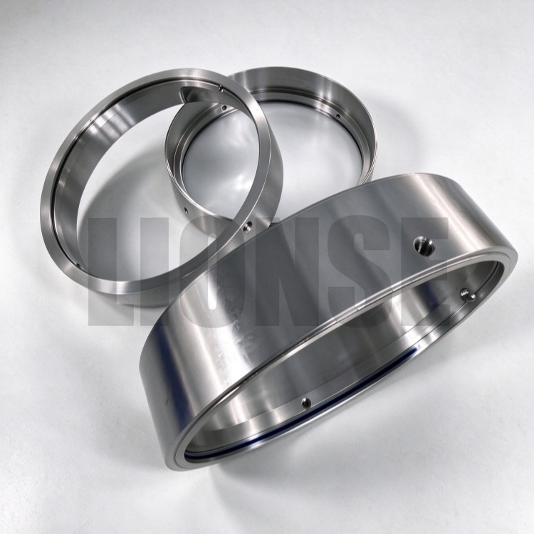 Tilpassede presisjons CNC-maskinerte metallringer