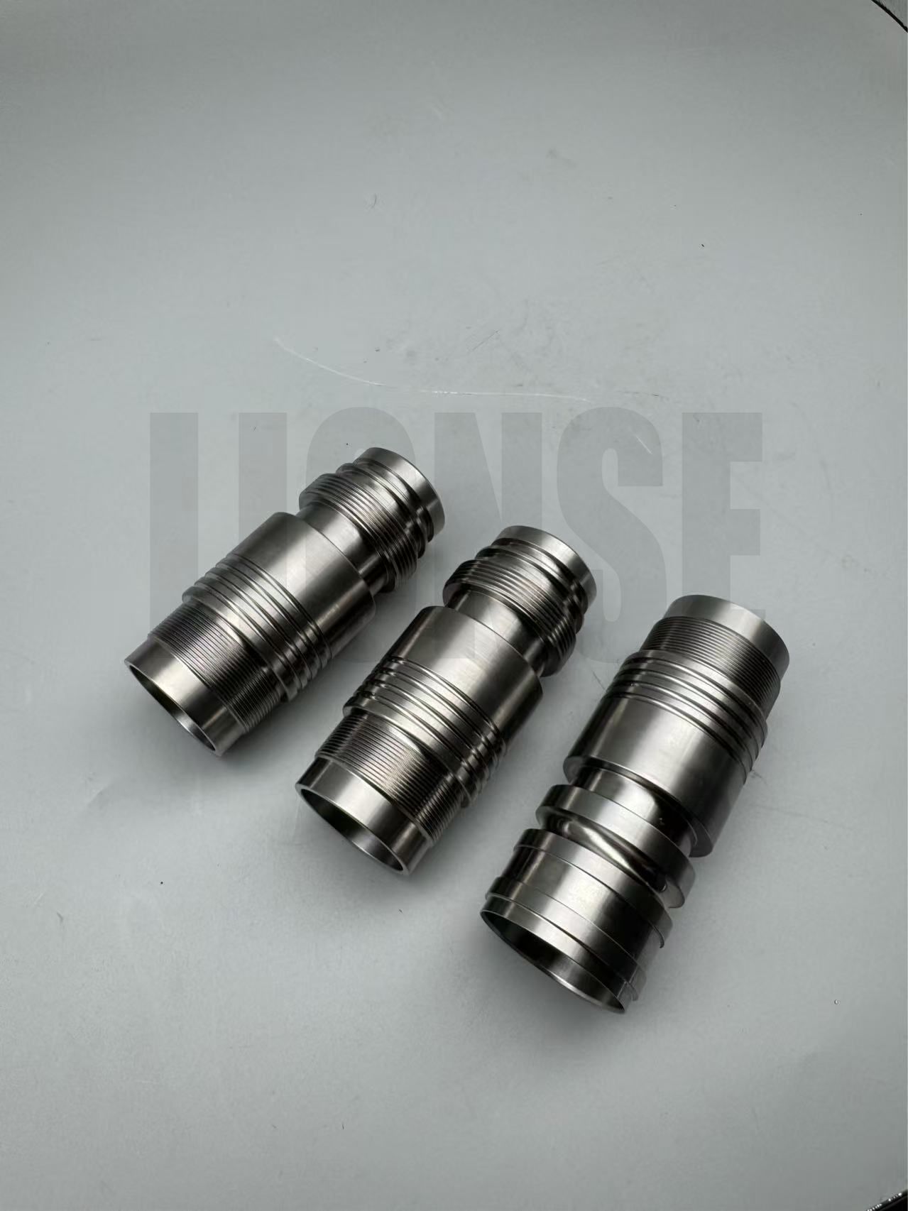 Grade 5 Titanium CNC Fresegjenget Adapter