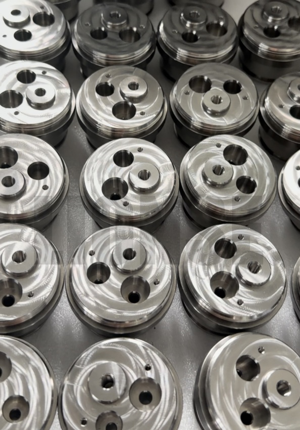 Titanium dyphavsutstyr Forseglingskammer endehette